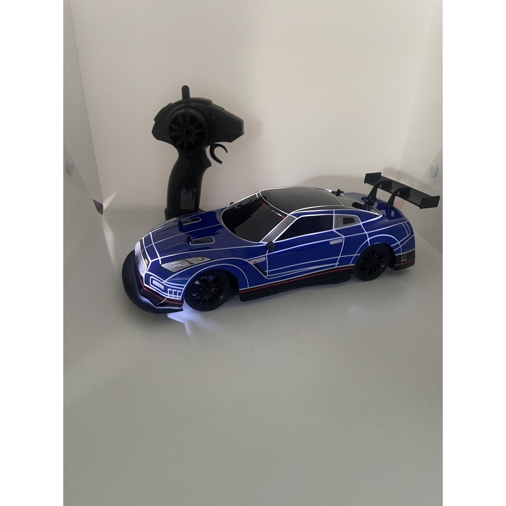 Hyper RC Nissan GTR LED Vapor Effects Blue Car Lights Tested 2017 GTR - Picture 4 of 11
